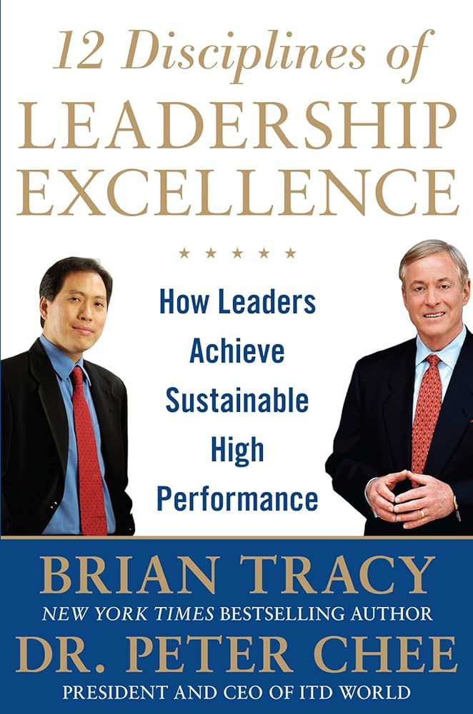 Book cover for 12 disciplines of leadership excellence