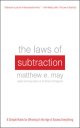 Book cover for The laws of subtraction