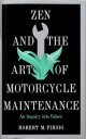 Book cover for Zen and the art of motorcycle maintenance