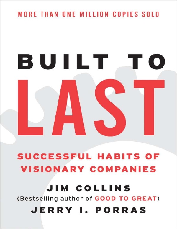Book cover for Built to last