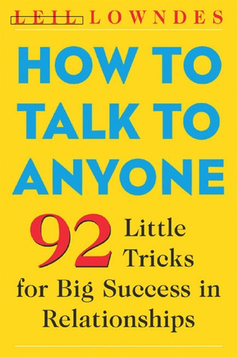 Book cover for How to talk to anyone