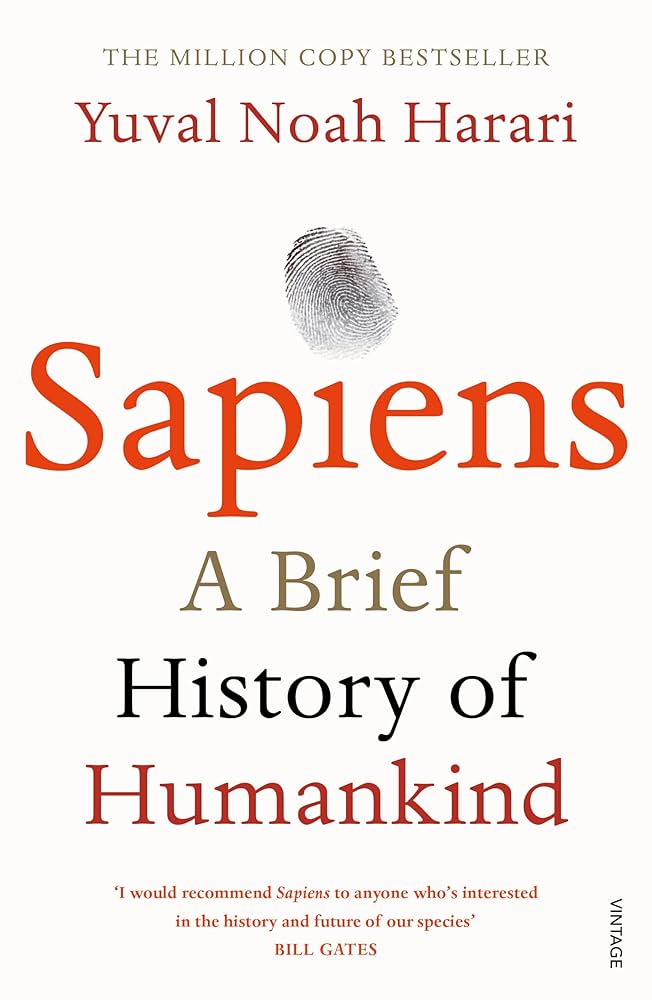 Book cover for Sapiens