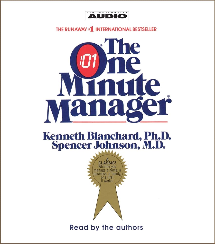Book cover for The one minute manager