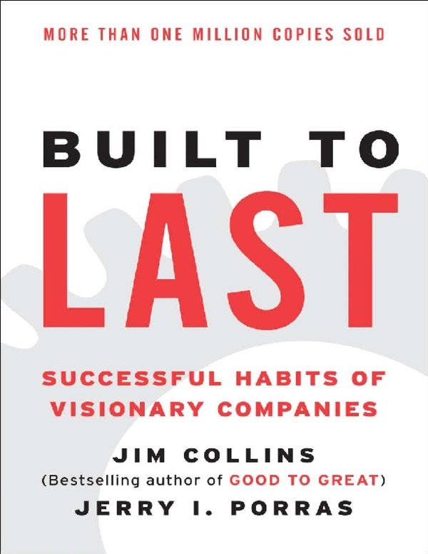 Book cover for Built to last