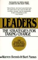 Book cover for Leaders: The strategies for taking charge
