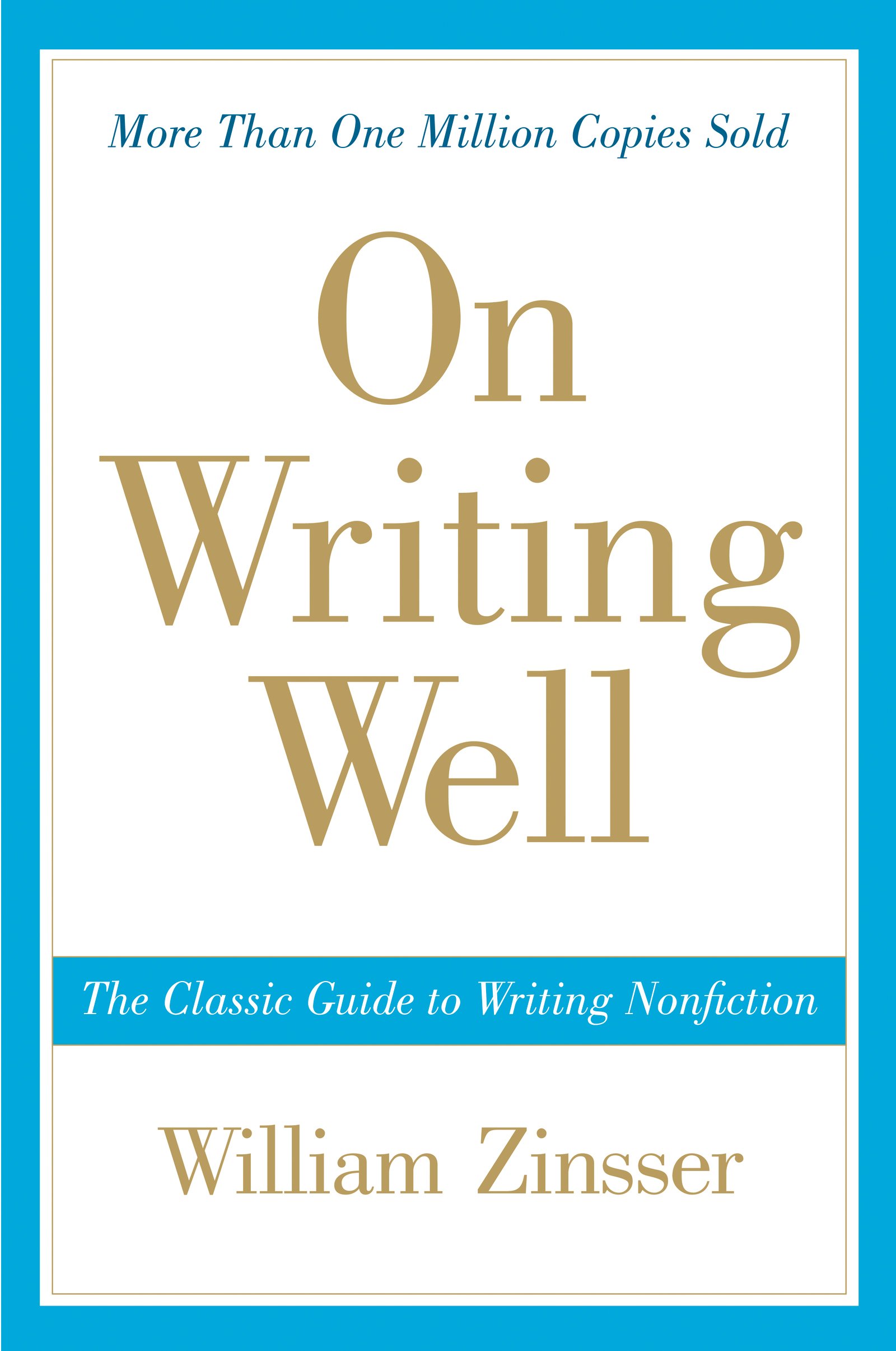 Book cover for On writing well