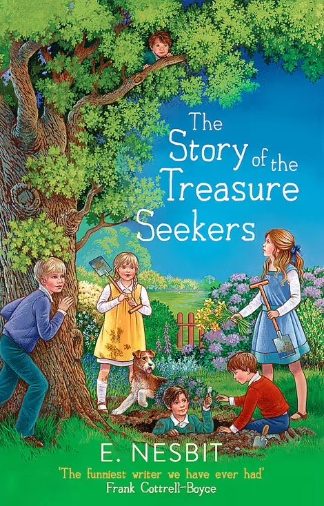 Book cover for The story of the treasure seekers